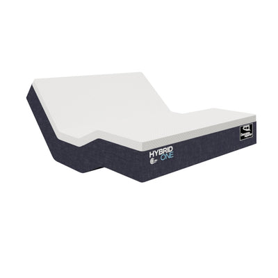 Colchón para cama eléctrica con resortes Pocket Smart Advance  Colchón flexible ajustado a base articulada en posición reclinada  Vista lateral de colchón ergonómico para base eléctrica  Tecnología Pocket Smart Advance en colchones Descanso Superior