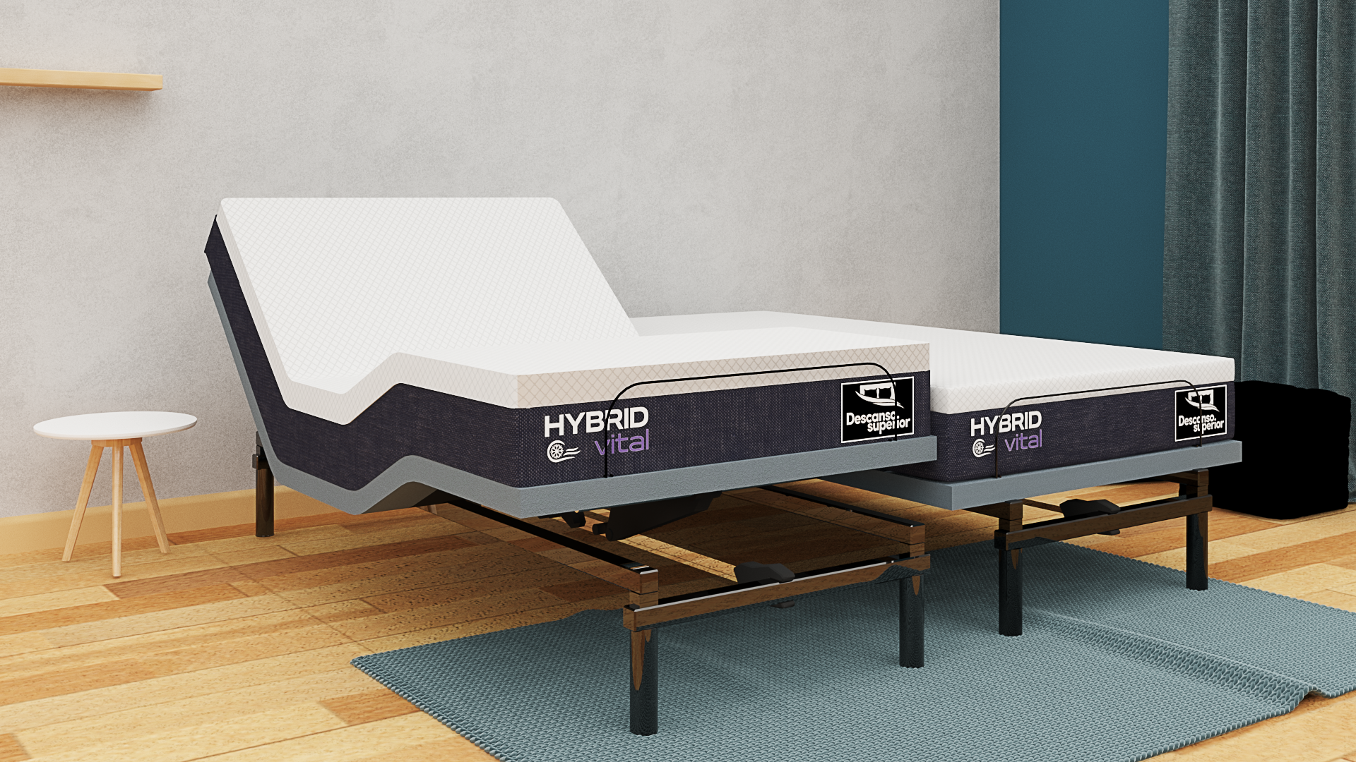 COLCHÓN CAMA ELÉCTRICA HYBRID VITAL 27cm