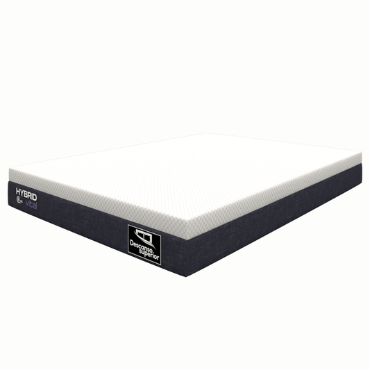 Colchón Hybrid Vital 27cm - Estructura Interna Resortes Pocket Independientes