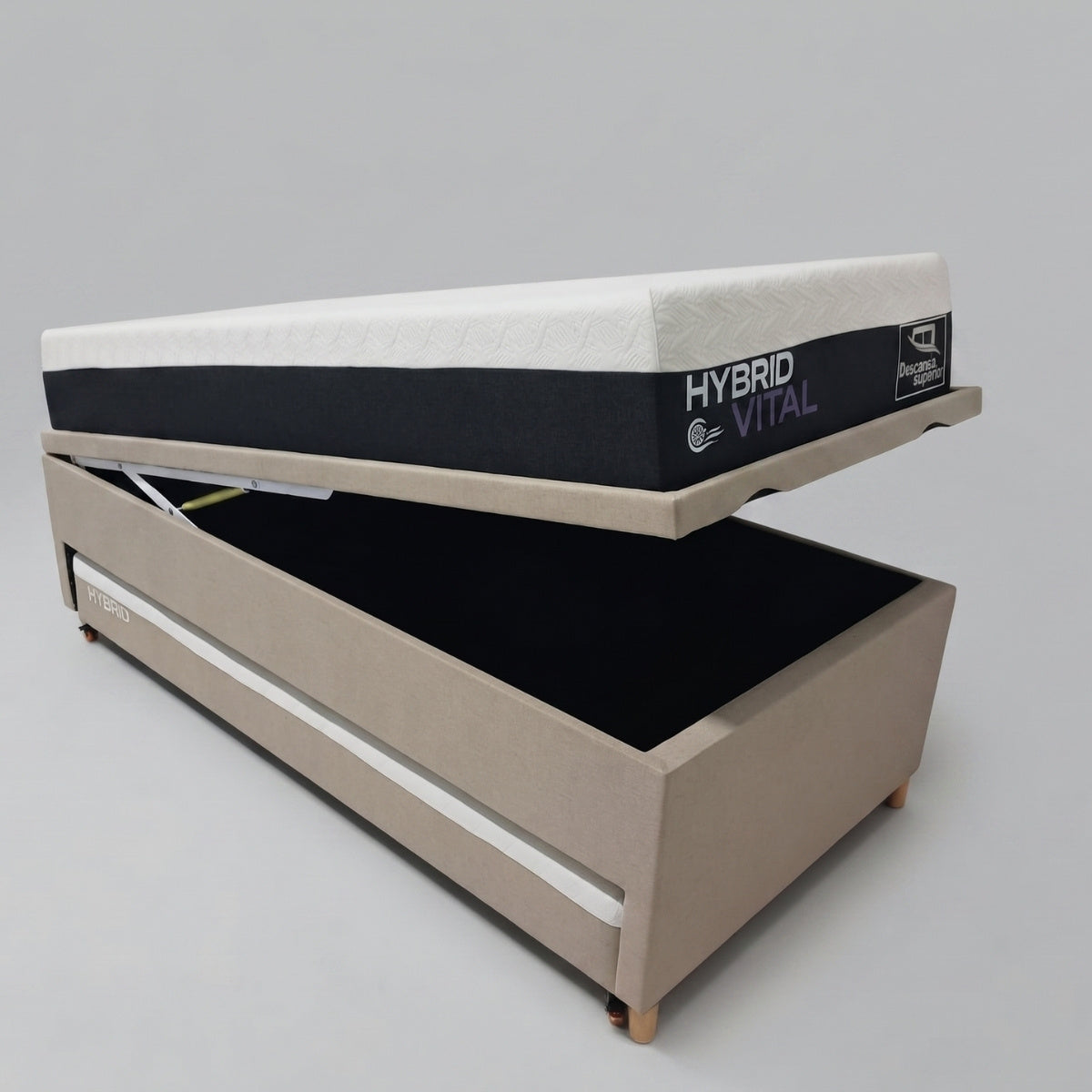 BASE CAMA NIDO BAUL