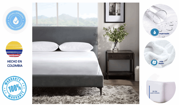 PROTECTOR COLCHON IMPERMEABLE