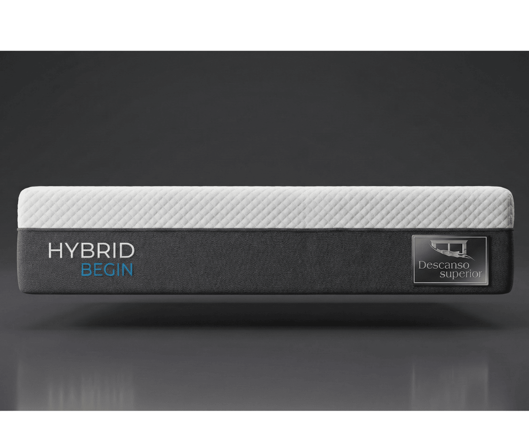 Colchón Hybrid Begin con tela superior fría y cover lavable - Tecnología de temperatura regulada
