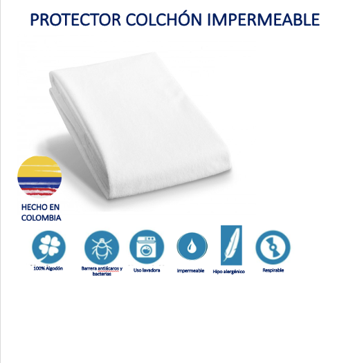 PROTECTOR COLCHON IMPERMEABLE