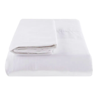 JUEGO DE SÁBANAS 300 HILOS BLANCO LISO